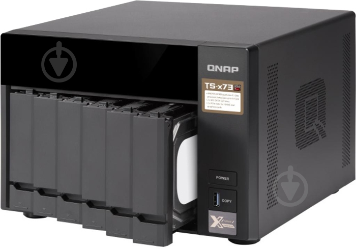 Сетевое хранилище QNAP TS-673-4G - фото 8