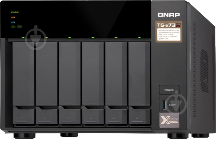 Сетевое хранилище QNAP TS-673-4G - фото 7