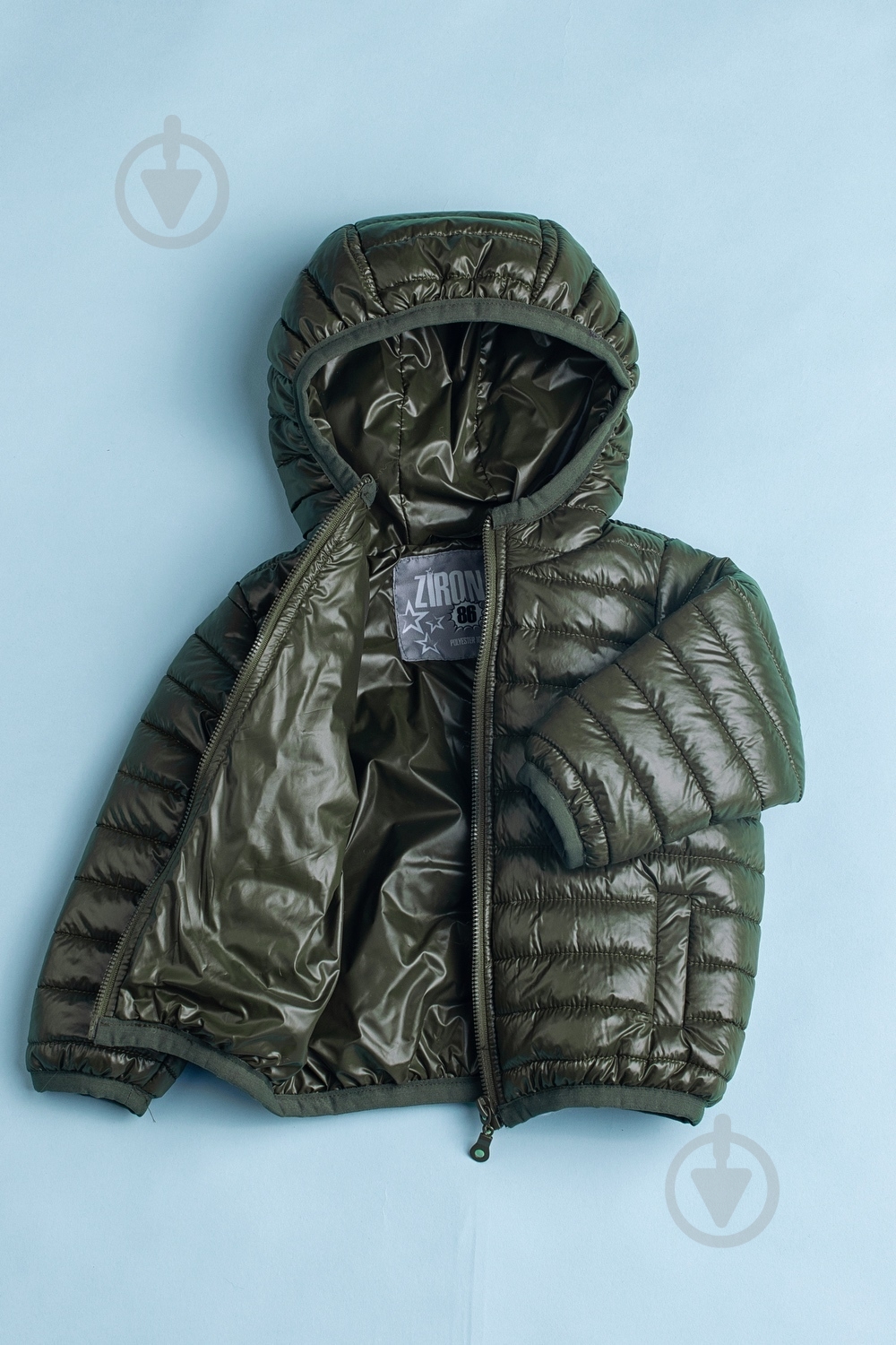 Куртка детская для мальчика Zironka р.80 зеленый хаки Z1-48-0003-2 - фото 3