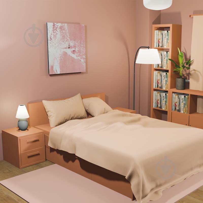 Краска латексная с колорированием Dufa Europlast 7 B3 Transparent шелковистый мат VN 2178 9 л - фото 5