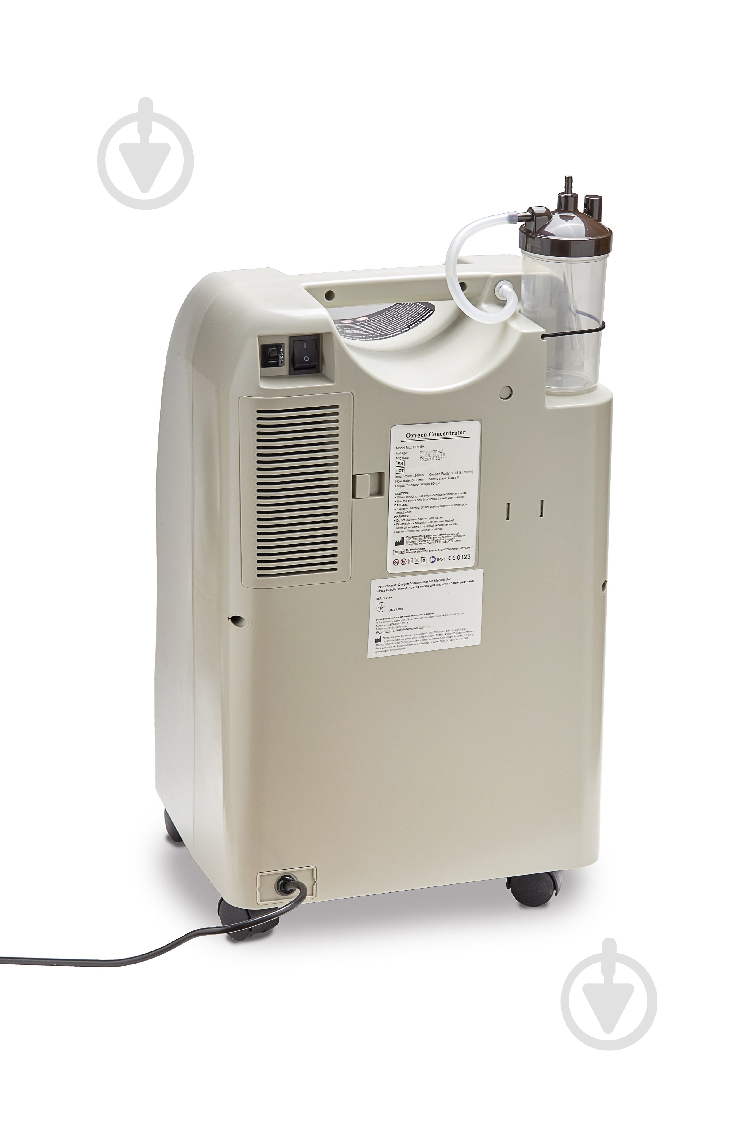 Кислородный концентратор Olive OLV-10 10 л для медицинского использования - фото 2 Кислородный концентратор Olive OLV-10 10 л для медицинского использования - фото 2