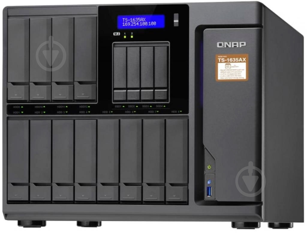 Сетевое хранилище QNAP TS-1635AX-4G - фото 1