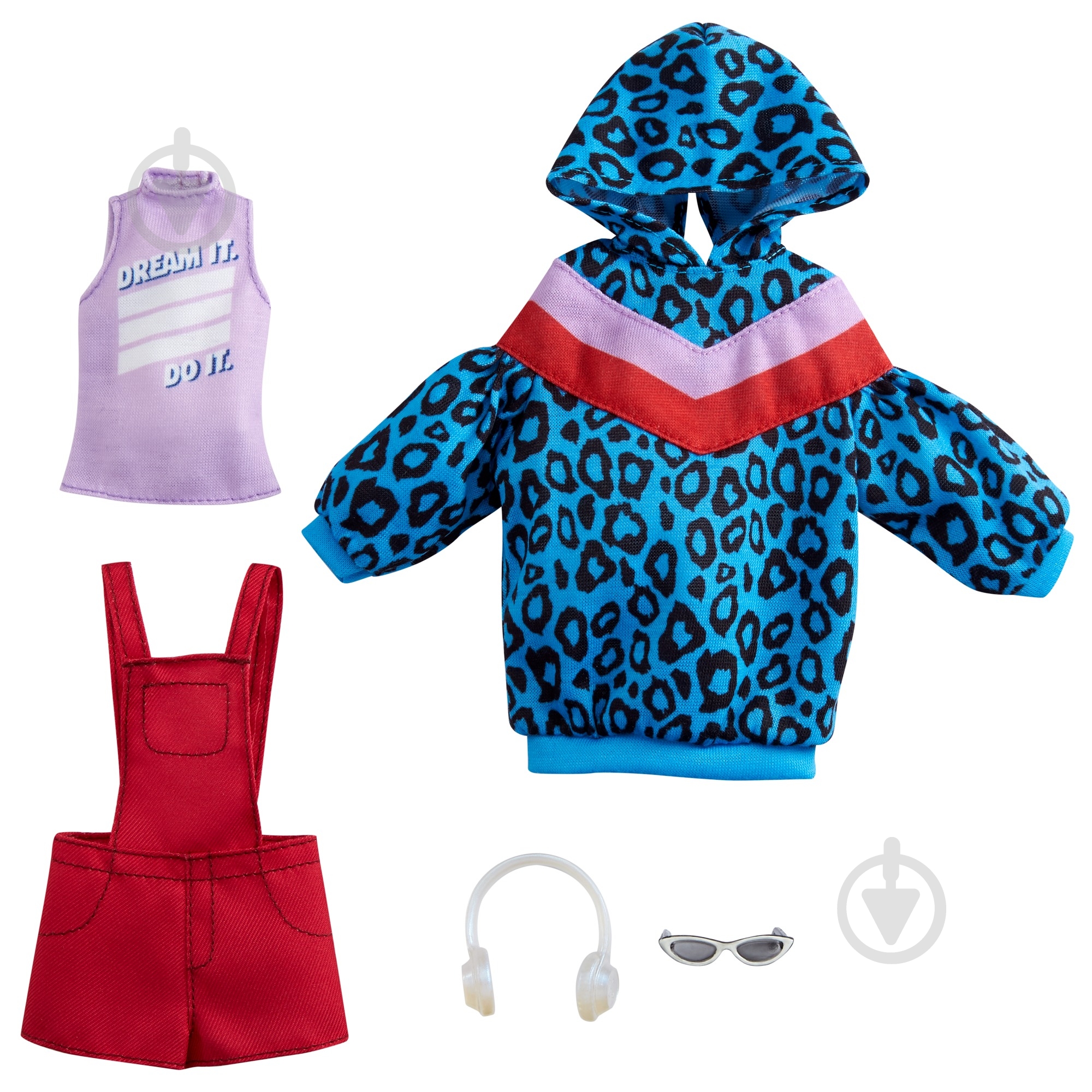 Одежда для куклы Barbie Набор одежды "Два модных образа" (в асс.) GWF04 - фото 4 Одежда для куклы Barbie Набор одежды "Два модных образа" (в асс.) GWF04 - фото 4