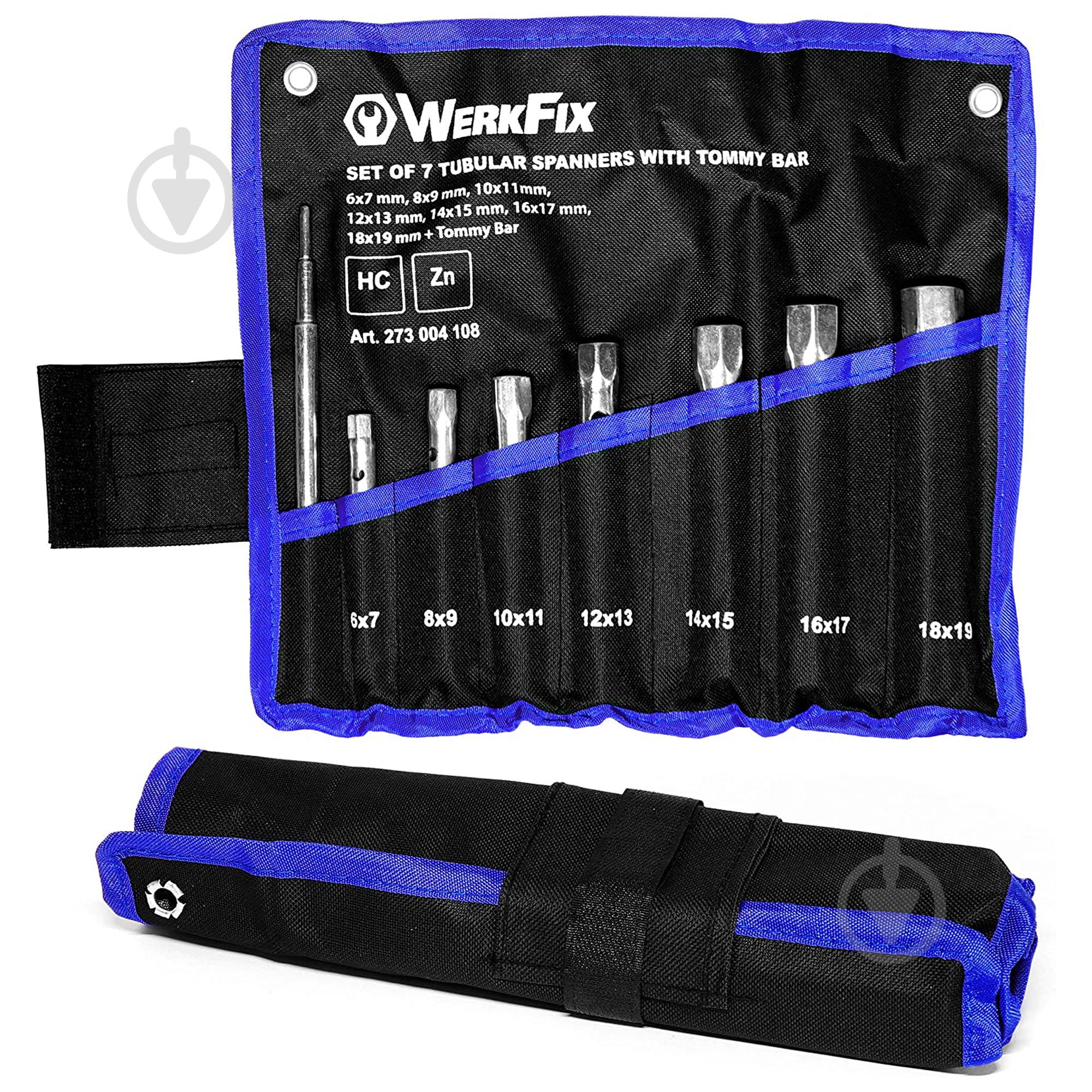 Набір ключів трубчастих WerkFix 273004108 - фото 3