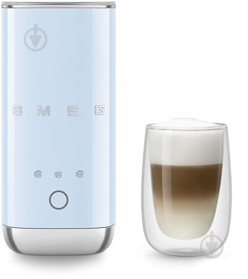 Вспениватель молока электрический Smeg MFF02PGEU (MFF02PBEU) - фото 10