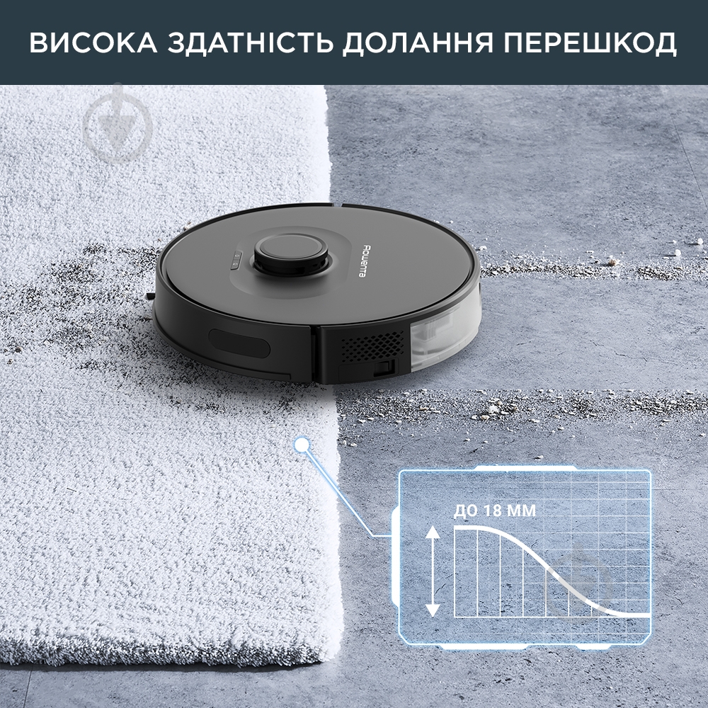 Робот-пылесос Rowenta RR8595WH_SET + обогреватель BU2620F0 в подарок! black - фото 10 Робот-пылесос Rowenta RR8595WH_SET + обогреватель BU2620F0 в подарок! black - фото 10