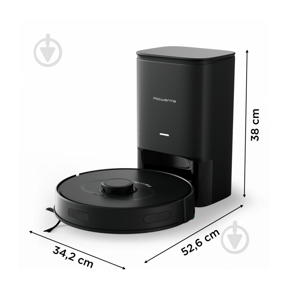 Робот-пылесос Rowenta RR8595WH_SET + обогреватель BU2620F0 в подарок! black - фото 16 Робот-пылесос Rowenta RR8595WH_SET + обогреватель BU2620F0 в подарок! black - фото 16
