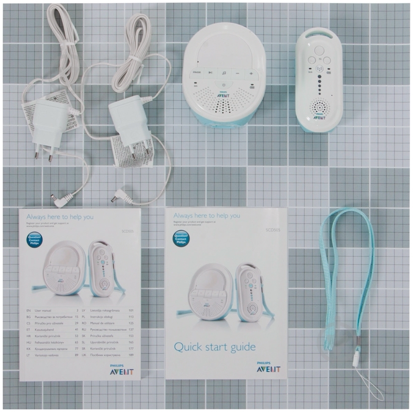 Радионяня Philips Avent Цифровая стандарта DECT SCD505/00 884150500300 - фото 4 Радионяня Philips Avent Цифровая стандарта DECT SCD505/00 884150500300 - фото 4
