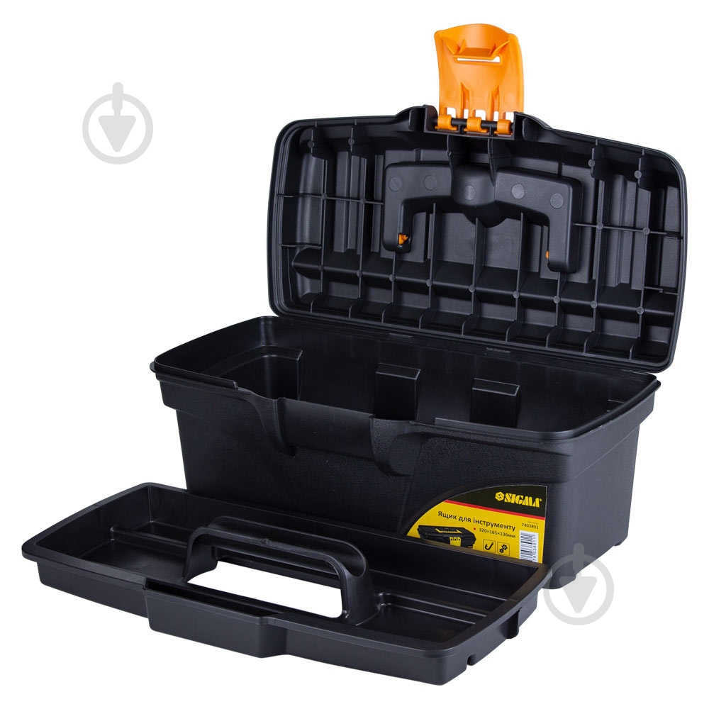 Набор ящиков для инструментов Sigma прозрачных для инструмента 2 в 1 320×165×136 мм 432×250×238 мм 7403871 - фото 7 Набор ящиков для инструментов Sigma прозрачных для инструмента 2 в 1 320×165×136 мм 432×250×238 мм 7403871 - фото 7