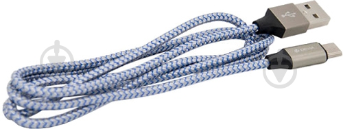Кабель Devia Vogue USB - micro USB 1 м сірий (6938595301278) - фото 1