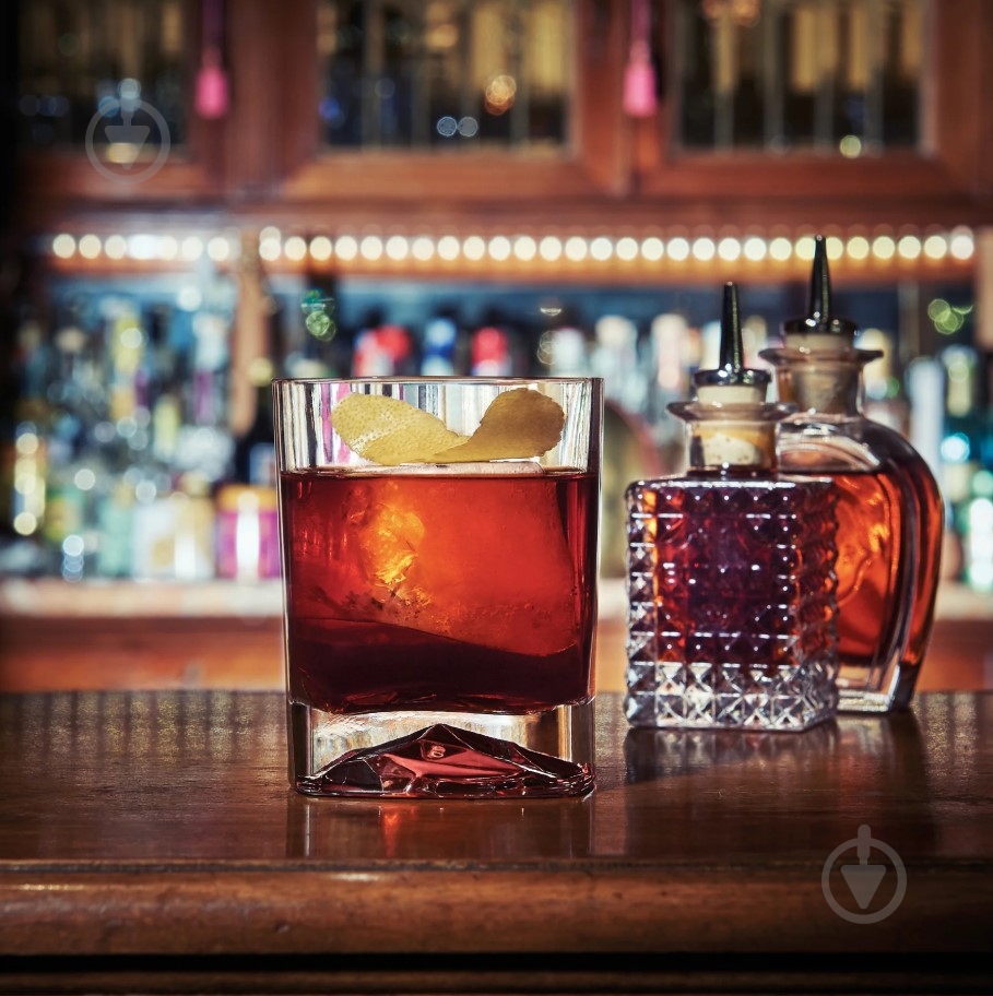 Набір склянок для віскі Luigi Bormioli Straus Rocks D.O.F PM 922 400 мл 4 шт. - фото 5 Набір склянок для віскі Luigi Bormioli Straus Rocks D.O.F PM 922 400 мл 4 шт. - фото 5