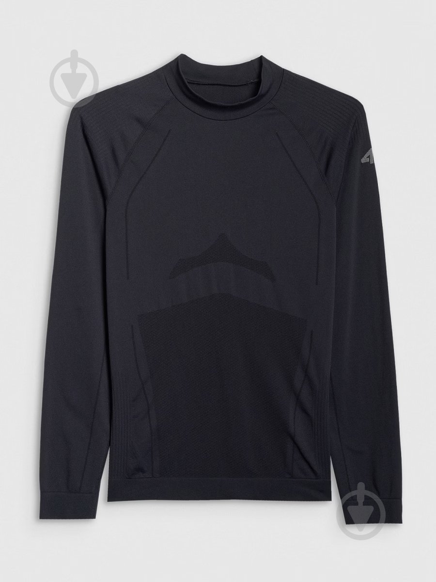 Футболка з довгим рукавом 4F 4FWAW25USEAM224-20S р.2XL-3XL чорний - фото 7 Футболка з довгим рукавом 4F 4FWAW25USEAM224-20S р.2XL-3XL чорний - фото 7