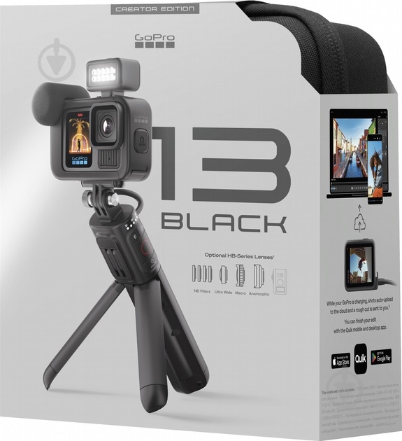 УЦІНКА! Екшн-камера GoPro HERO13 Creator Edition black CHDFB-131-EU (УЦ №2562) - фото 9