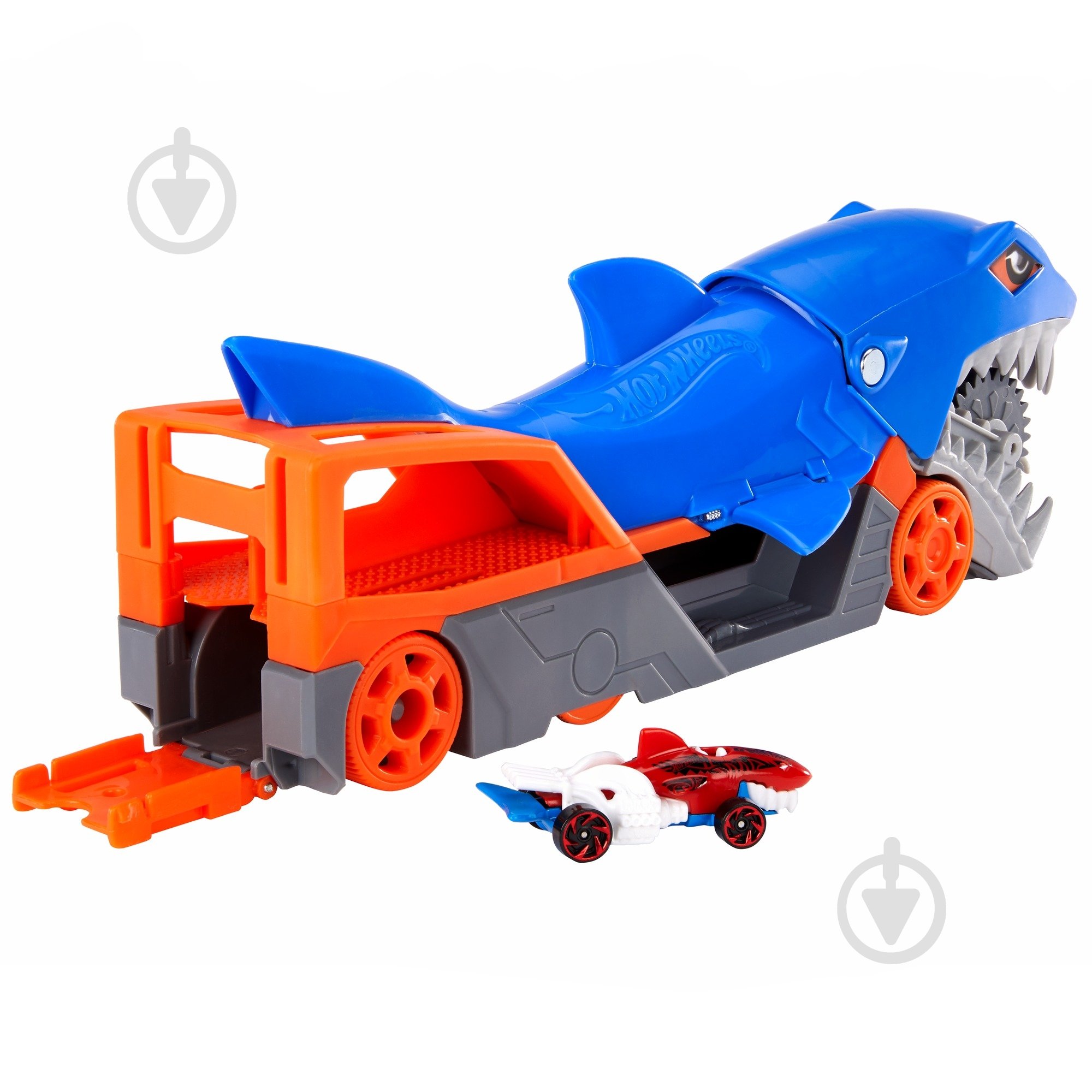 Вантажівка-транспортер Hot Wheels Акуляча паща GVG36 - фото 4