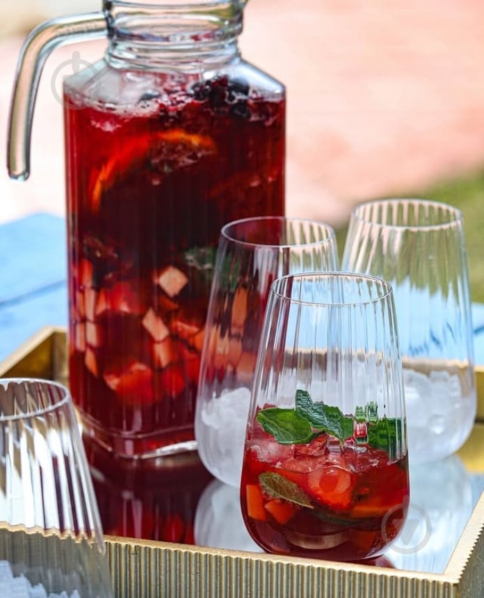 Набір склянок Luigi Bormioli Swing Hi-Ball PM 1055 570 мл 6 шт. - фото 3 Набір склянок Luigi Bormioli Swing Hi-Ball PM 1055 570 мл 6 шт. - фото 3