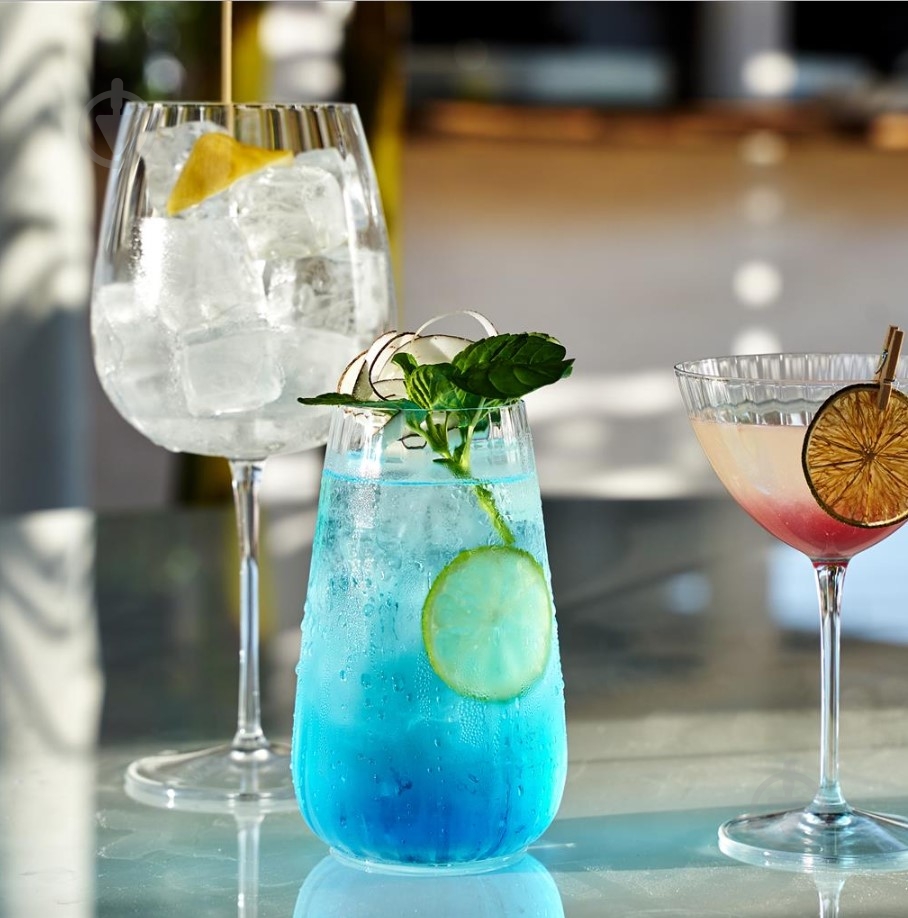 Набір склянок Luigi Bormioli Swing Hi-Ball PM 1055 570 мл 6 шт. - фото 4 Набір склянок Luigi Bormioli Swing Hi-Ball PM 1055 570 мл 6 шт. - фото 4