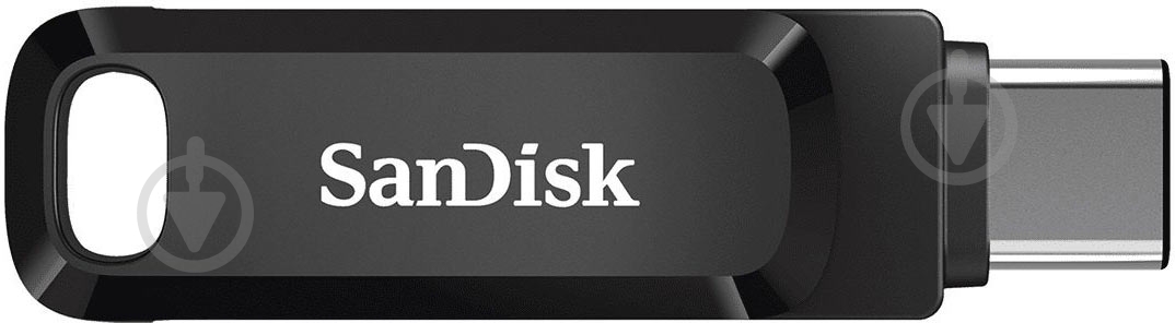 Накопитель SanDisk 128 ГБ USB Type-C black (SDDDC3-128G-G46) - фото 3