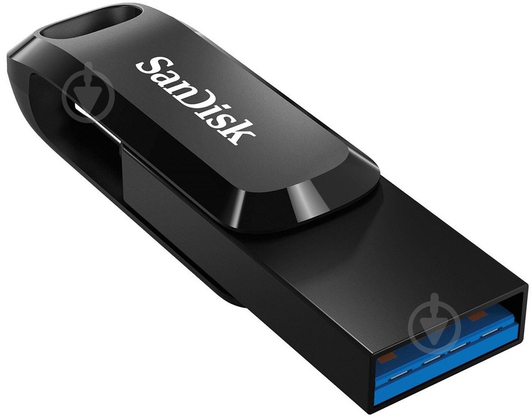 Накопитель SanDisk 128 ГБ USB Type-C black (SDDDC3-128G-G46) - фото 4
