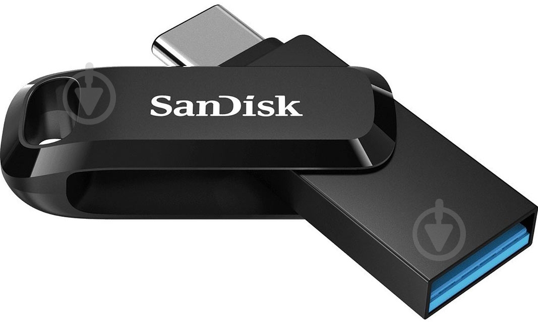 Накопитель SanDisk 128 ГБ USB Type-C black (SDDDC3-128G-G46) - фото 2