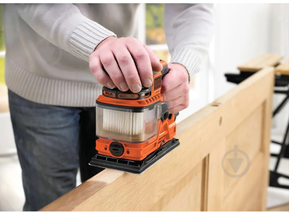 Виброшлифмашина Black+Decker KA330EKA - фото 6