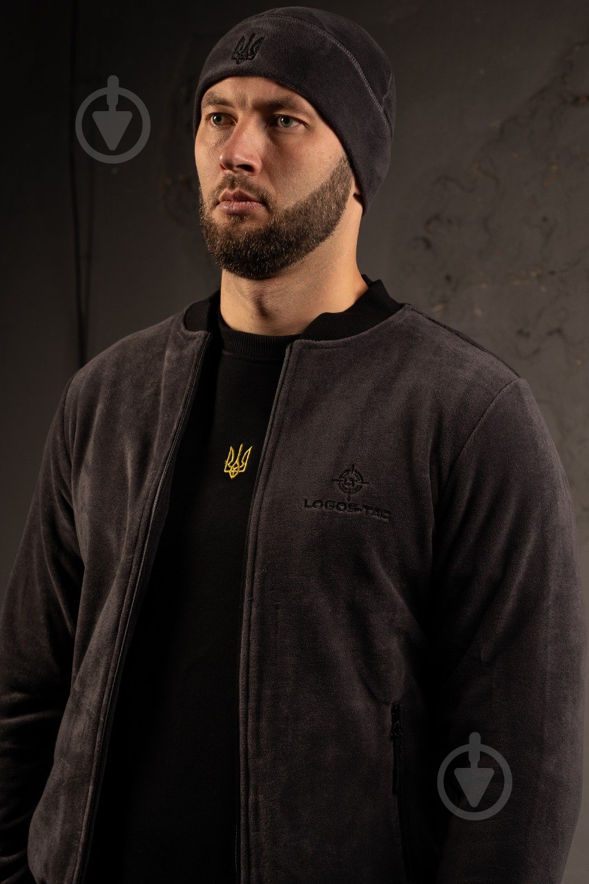 Куртка LOGOS-Tac флисовый бомбер 04-07-00-0020 р.S серый - фото 2 Куртка LOGOS-Tac флисовый бомбер 04-07-00-0020 р.S серый - фото 2