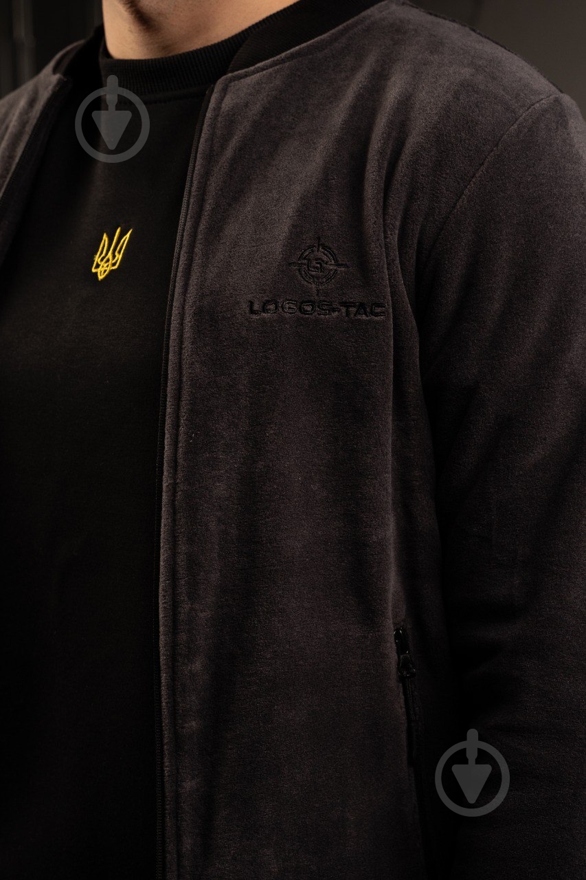 Куртка LOGOS-Tac флисовый бомбер 04-07-00-0020 р.S серый - фото 6 Куртка LOGOS-Tac флисовый бомбер 04-07-00-0020 р.S серый - фото 6