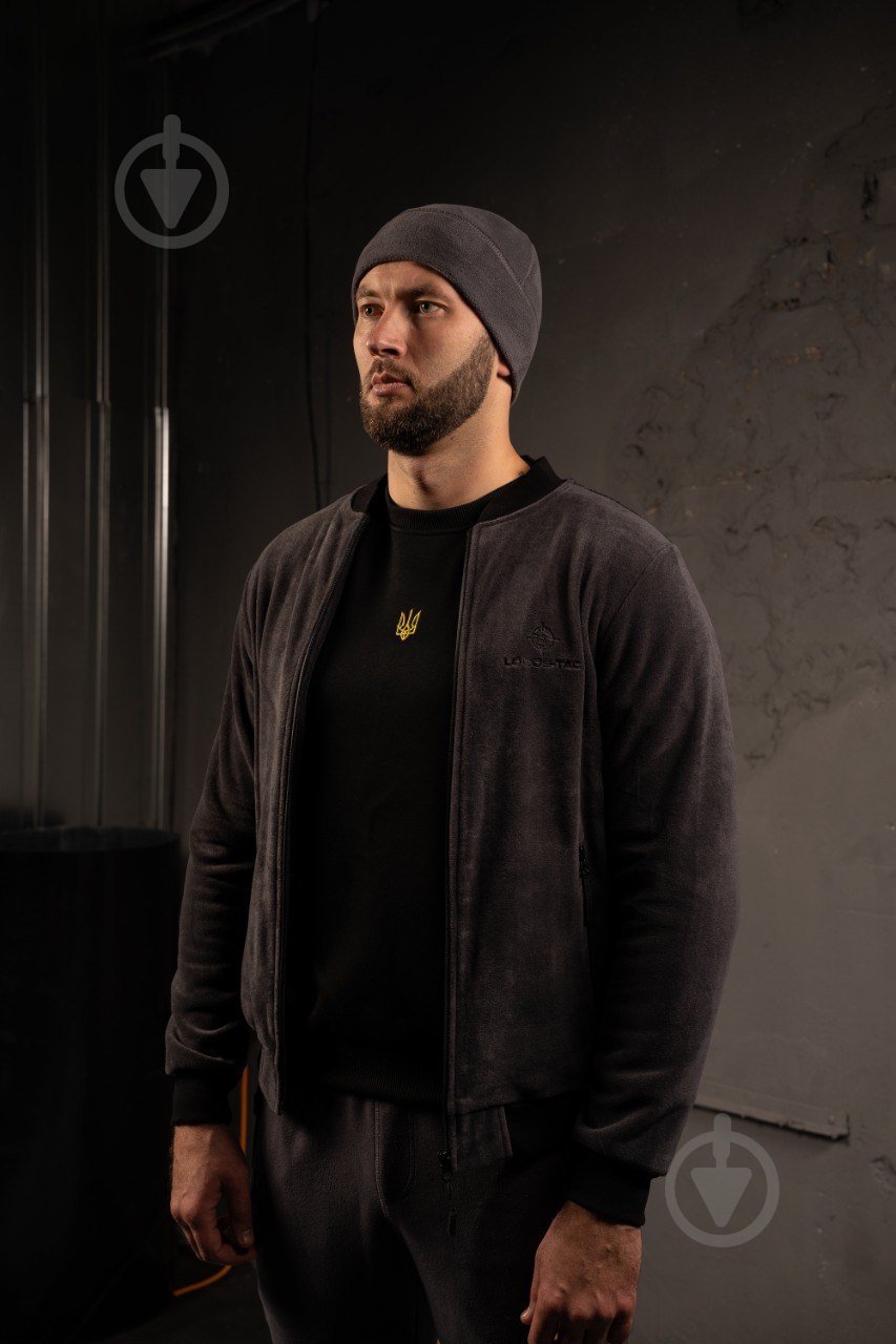 Куртка LOGOS-Tac флисовый бомбер 04-07-00-0020 р.S серый - фото 3 Куртка LOGOS-Tac флисовый бомбер 04-07-00-0020 р.S серый - фото 3