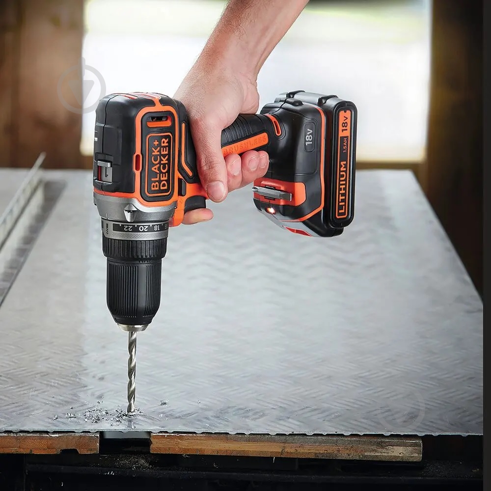 Шуруповерт аккумуляторный Black+Decker BL186N - фото 6 Шуруповерт аккумуляторный Black+Decker BL186N - фото 6