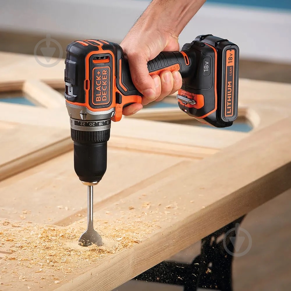 Шуруповерт аккумуляторный Black+Decker BL186N - фото 5 Шуруповерт аккумуляторный Black+Decker BL186N - фото 5