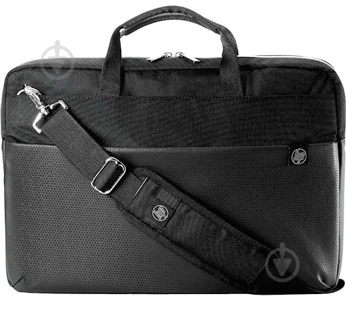 Сумка HP Duotone Silver Briefcase 15.6" black/silver (4QF95AA) - фото 2