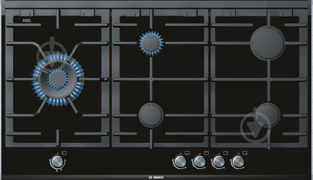 Варочная поверхность газовая Bosch PRS 926B70E - фото 1 Варочная поверхность газовая Bosch PRS 926B70E - фото 1