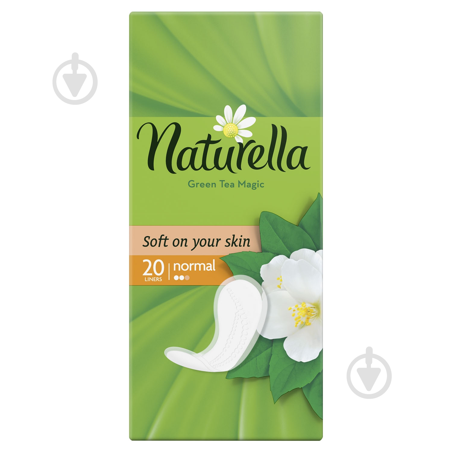 Прокладки ежедневные Naturella Green Tea Magic normal 20 шт. - фото 2 Прокладки ежедневные Naturella Green Tea Magic normal 20 шт. - фото 2