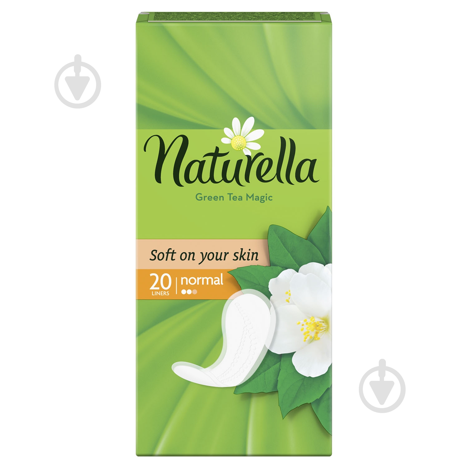 Прокладки ежедневные Naturella Green Tea Magic normal 20 шт. - фото 3 Прокладки ежедневные Naturella Green Tea Magic normal 20 шт. - фото 3
