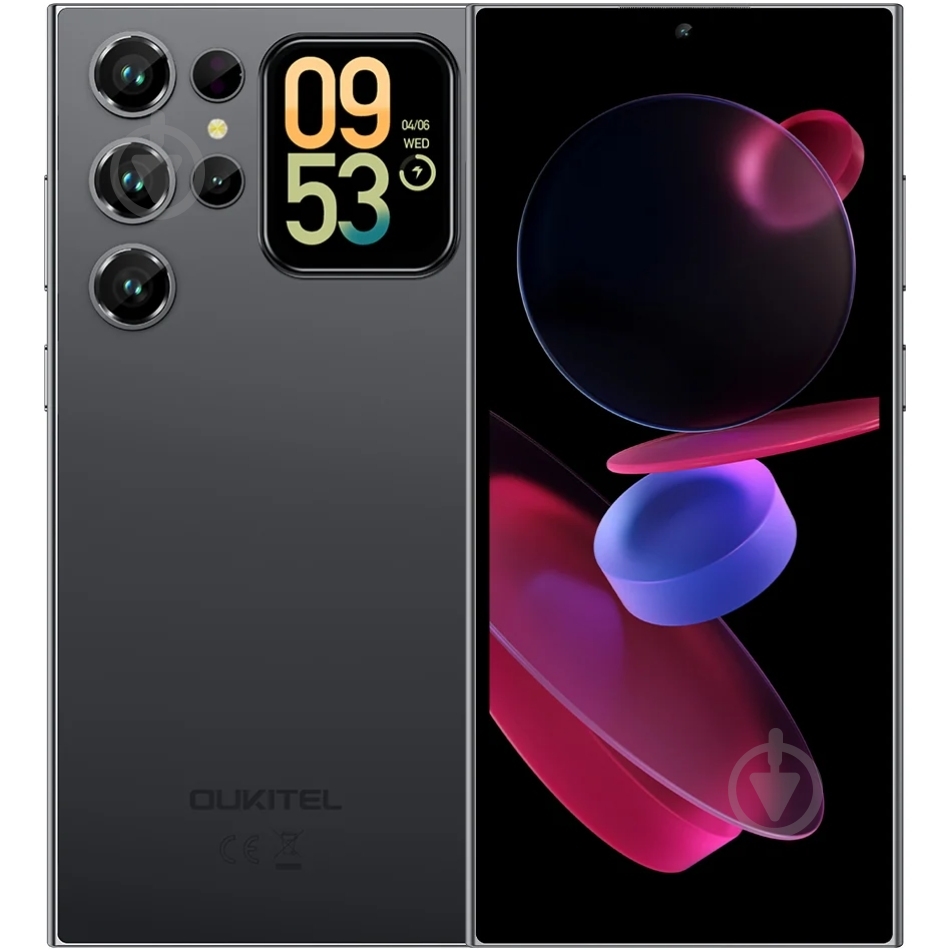 Смартфон Oukitel C62 pro 8/256GB black (C62PRO_BK) - фото 1