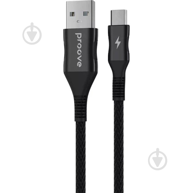 Кабель Proove Braided Scout Micro USB 2.4A 1 м черный (CCBS20001301) - фото 2