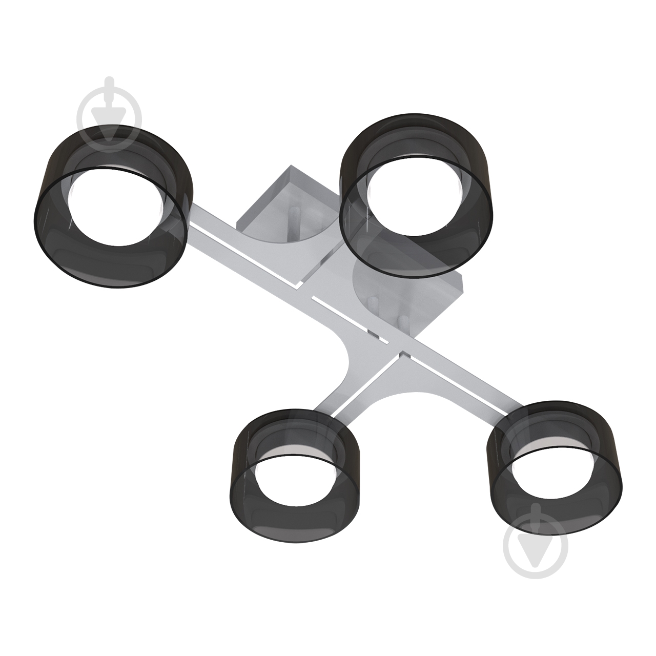 Люстра стельова Hopfen SAGA-GX-4-CL WH 4xGX53 білий - фото 1