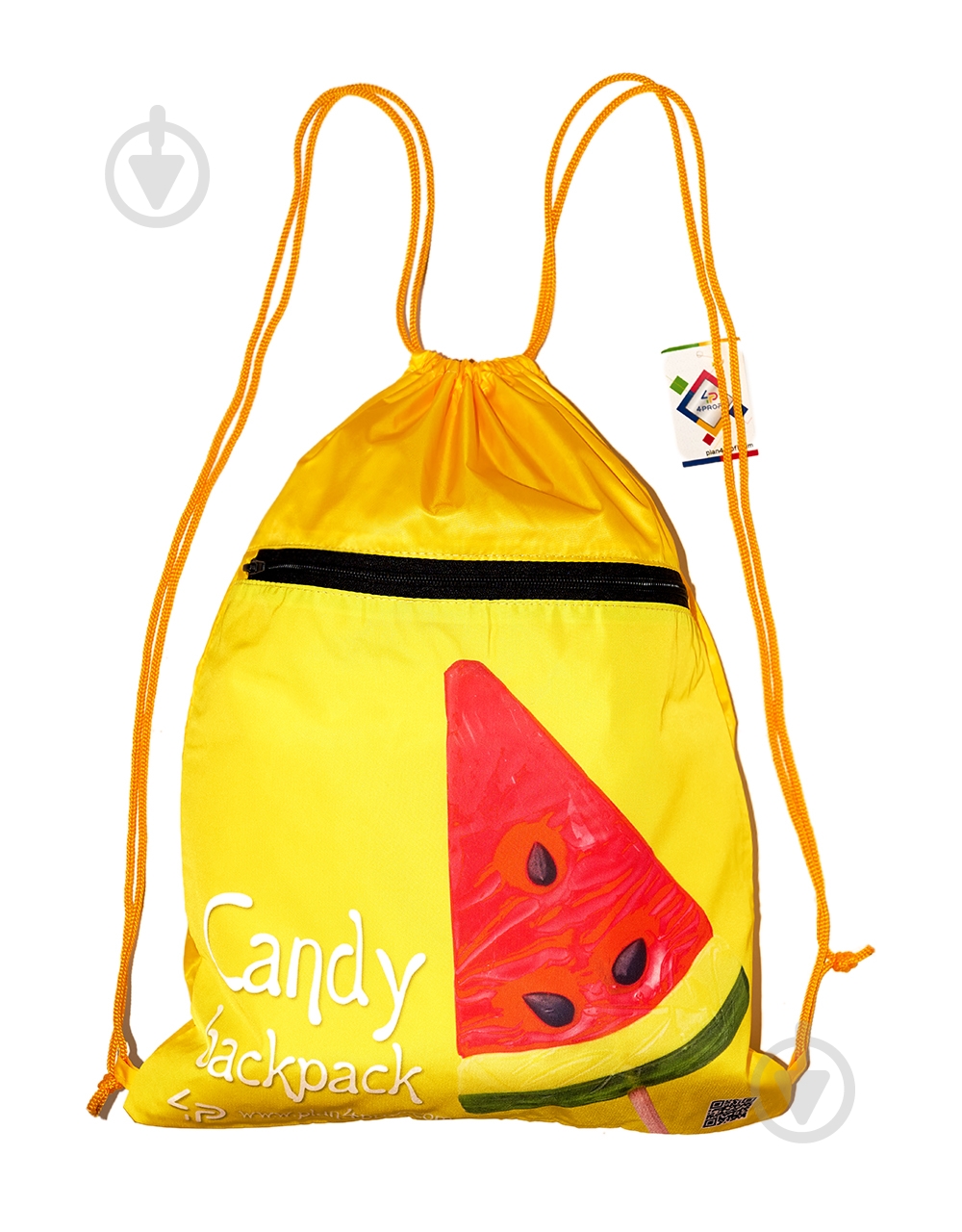 Рюкзак 4PROFI Candy yellow - фото 1 Рюкзак 4PROFI Candy yellow - фото 1