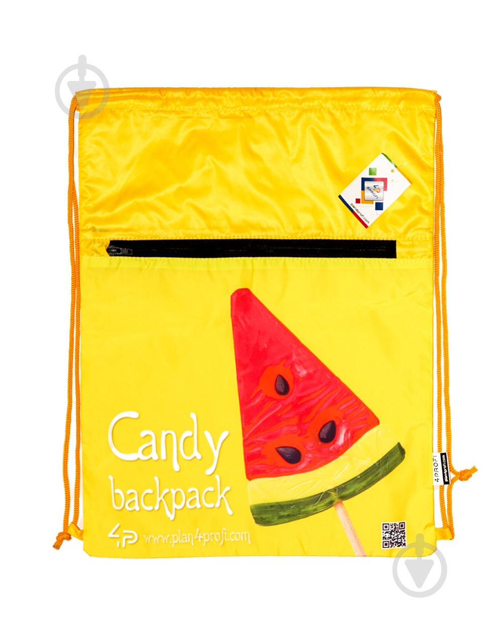 Рюкзак 4PROFI Candy yellow - фото 2 Рюкзак 4PROFI Candy yellow - фото 2