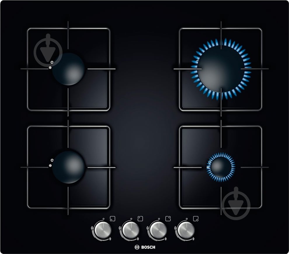 Варочная поверхность газовая Bosch PPP 616B11E - фото 1 Варочная поверхность газовая Bosch PPP 616B11E - фото 1