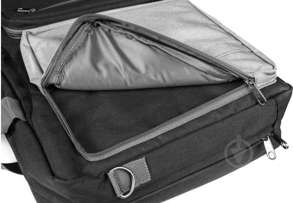 Сумка Modecom Modecom Reno 15.6" black/grey (TOR-MC-RENO-GRE) - фото 4 Сумка Modecom Modecom Reno 15.6" black/grey (TOR-MC-RENO-GRE) - фото 4