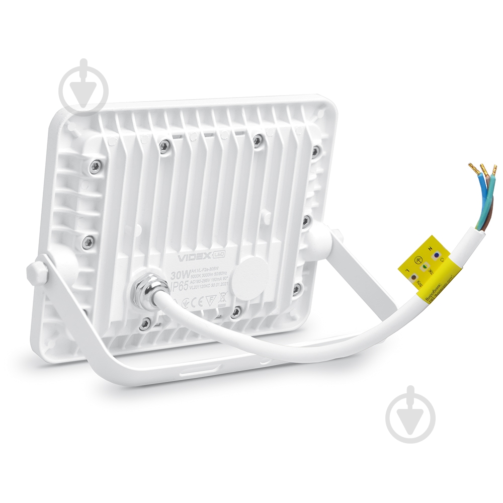 Прожектор светодиодный Videx LED F2e 30 Вт IP65 белый 26330 - фото 2 Прожектор светодиодный Videx LED F2e 30 Вт IP65 белый 26330 - фото 2