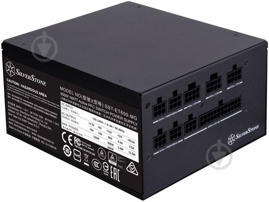 Блок питания SilverStone Strider SST-ET600-MG 600 Вт - фото 4