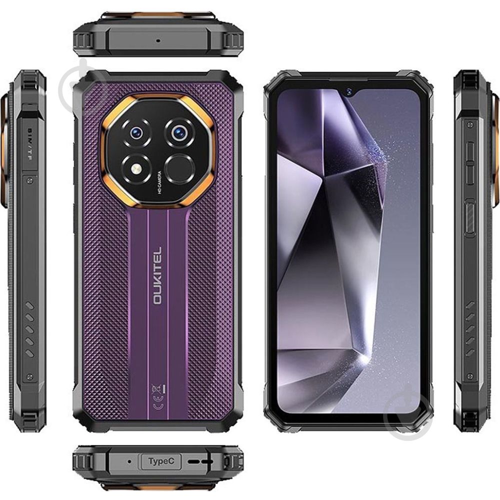 Смартфон Oukitel G7 8/256GB purple (G7_8_256_PL) - фото 4 Смартфон Oukitel G7 8/256GB purple (G7_8_256_PL) - фото 4