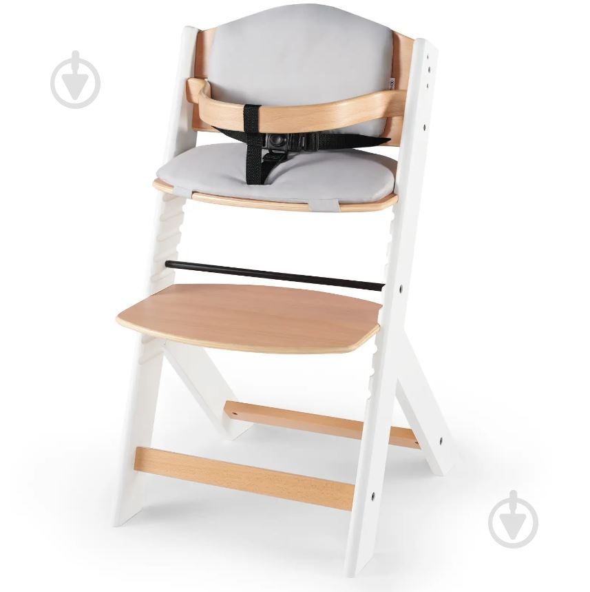 Стульчик для кормления Kinderkraft Enock White Wood с подушкой (KHENOC0PWHT0000) - фото 2