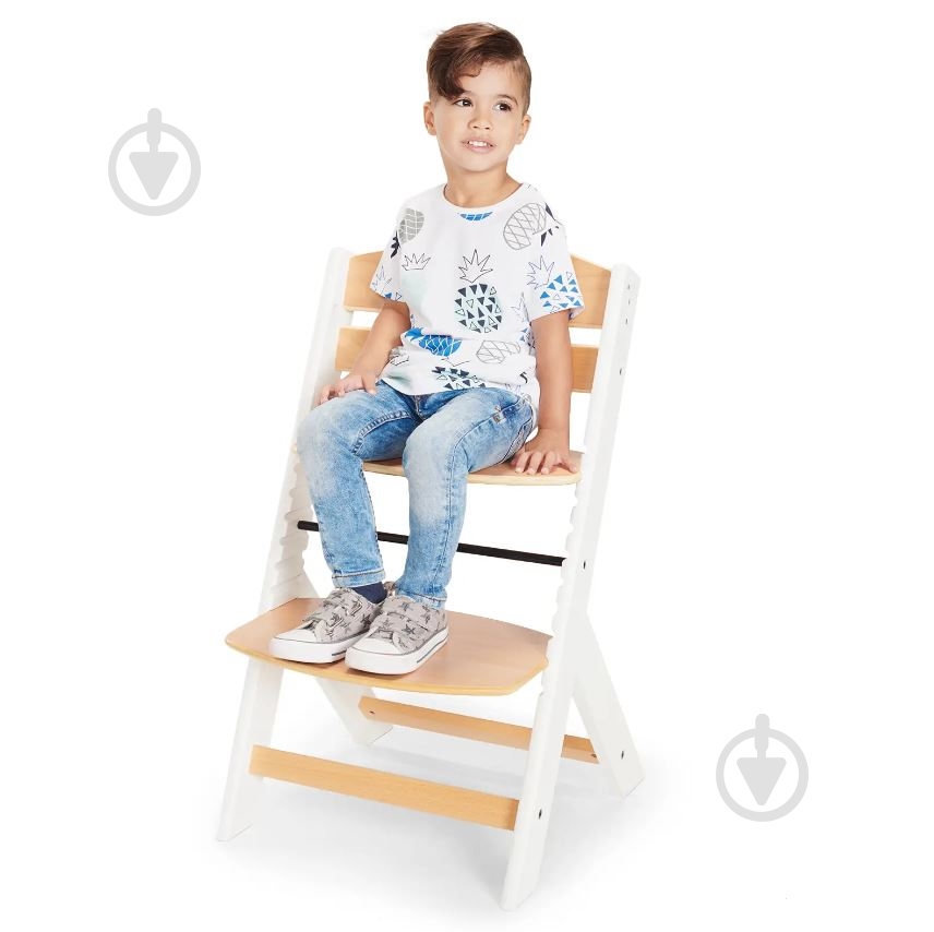 Стульчик для кормления Kinderkraft Enock White Wood с подушкой (KHENOC0PWHT0000) - фото 7
