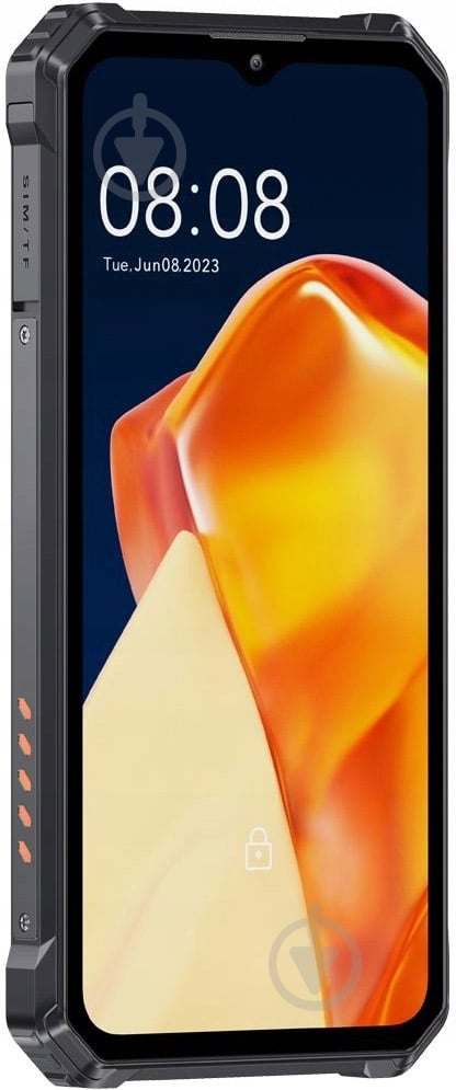 Смартфон Oukitel WP28E 4/64GB black/orange (WP28E_OR) - фото 3