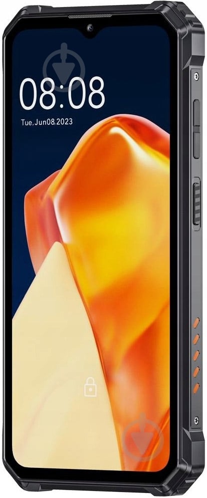 Смартфон Oukitel WP28E 4/64GB black/orange (WP28E_OR) - фото 4
