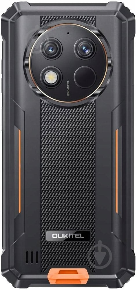 Смартфон Oukitel WP28E 4/64GB black/orange (WP28E_OR) - фото 6