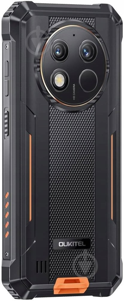 Смартфон Oukitel WP28E 4/64GB black/orange (WP28E_OR) - фото 7