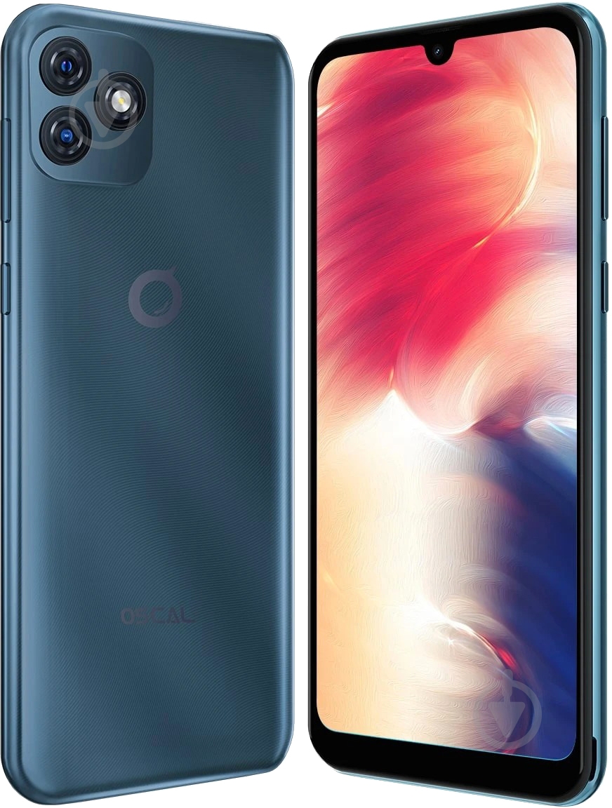 Смартфон Oscal C20 Pro 2/32GB blue - фото 6